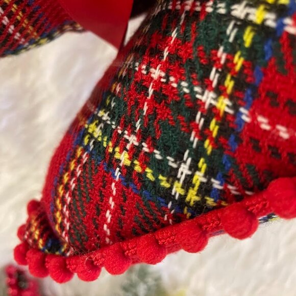 Tree Shaped "Merry" Decorative Pillow Gift Set of TWO!  NWT - Picture 5 of 7